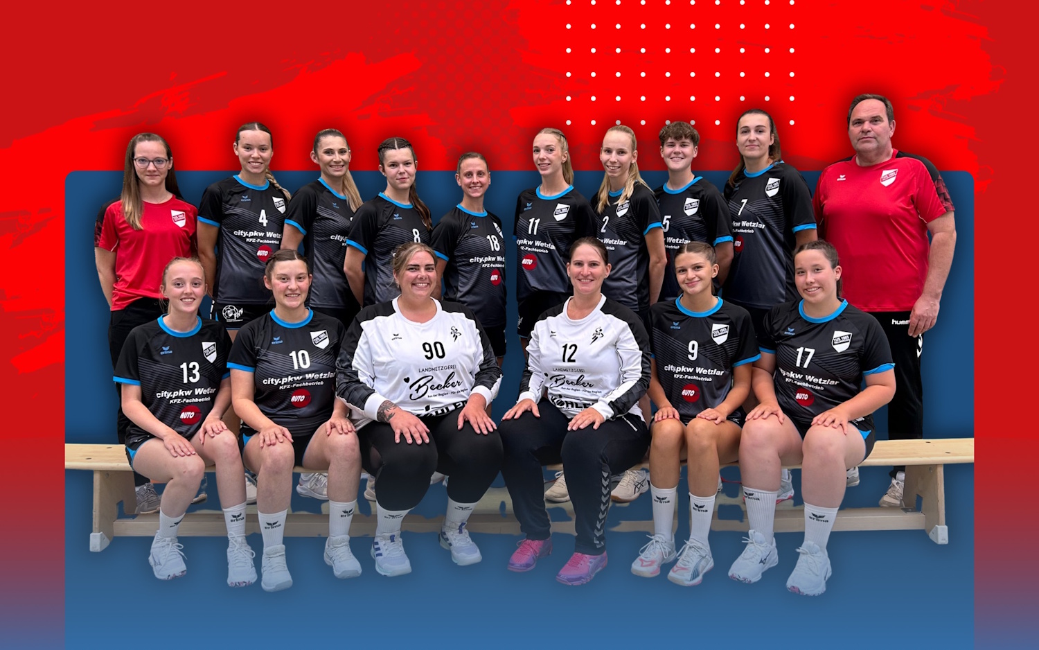 Teamfoto Frauen 1 Handball